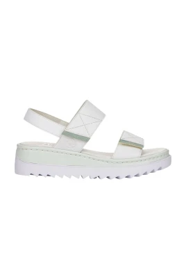 Weiss Casual Open Sandaler