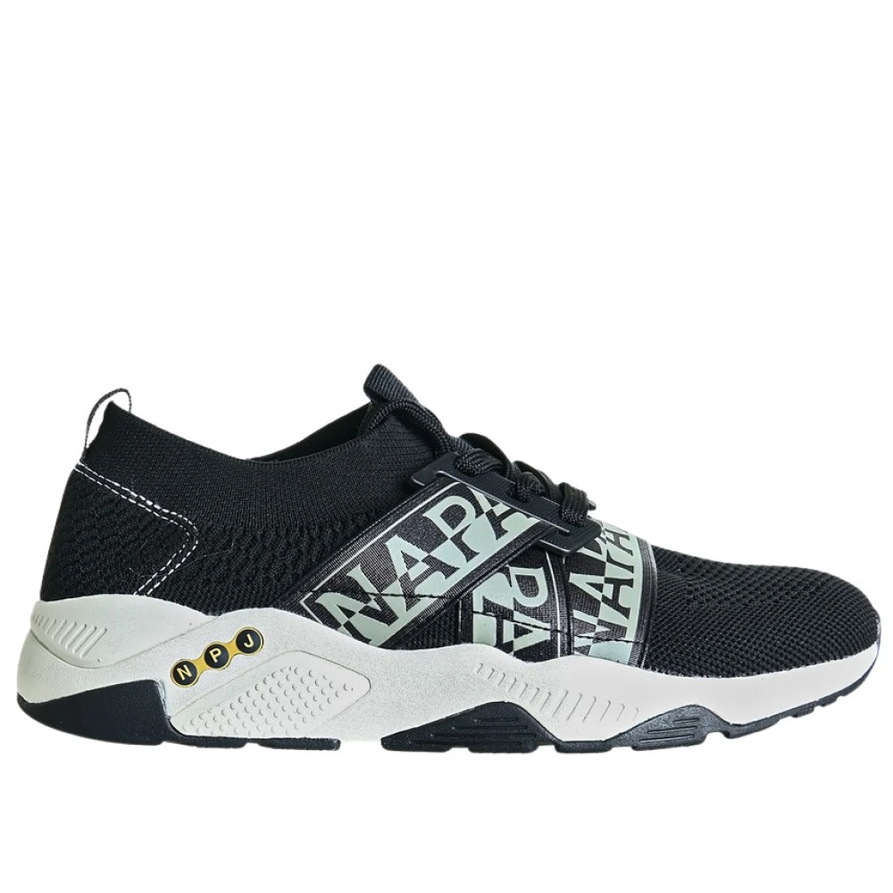 Napapijri Italiaanse Mesh Sneakers Dames Schoenen Zwart