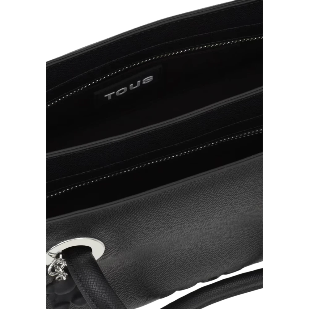 Tous City Poppy Zwarte Handtas Black Dames