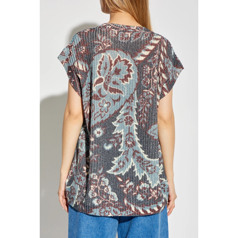 ETRO Wollen vest Multicolor Dames
