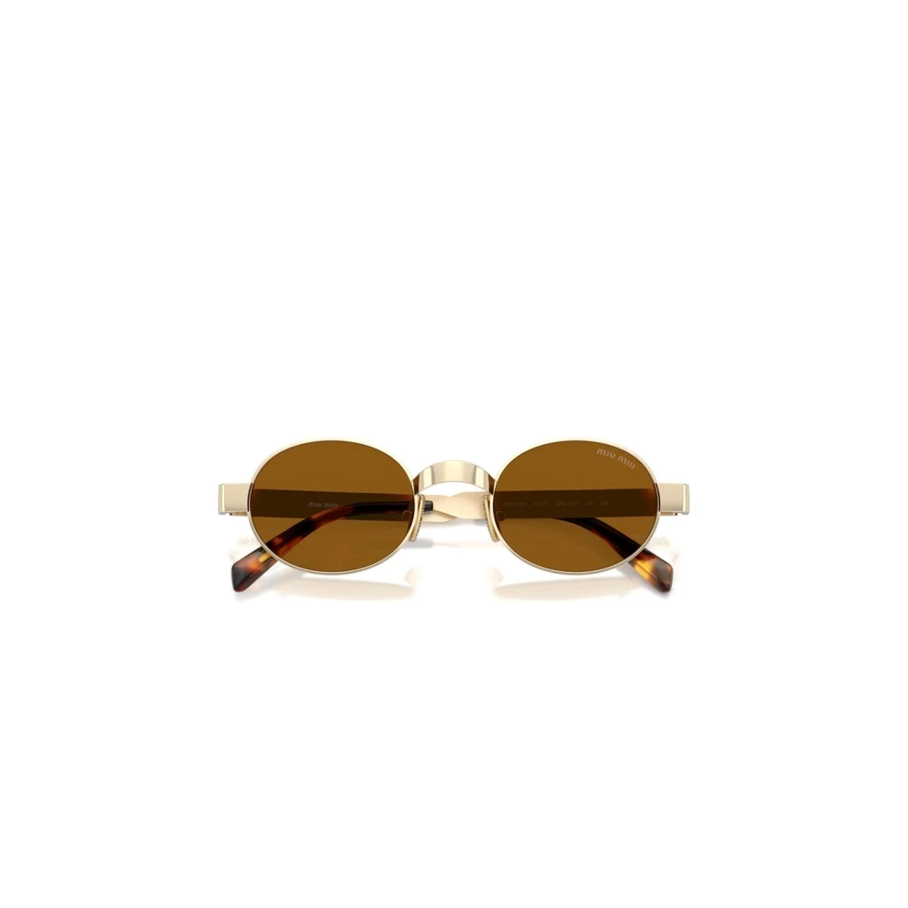 Miu Miu , Sunglasses, Female, Yellow, One Size, Occhiali