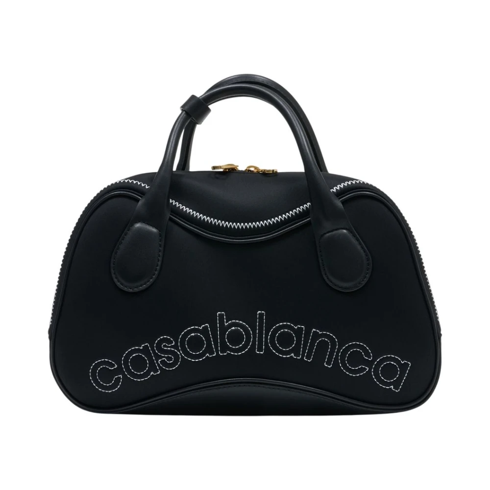 Casablanca Women's Black Handbags, One Size, Bowling Mini Bag