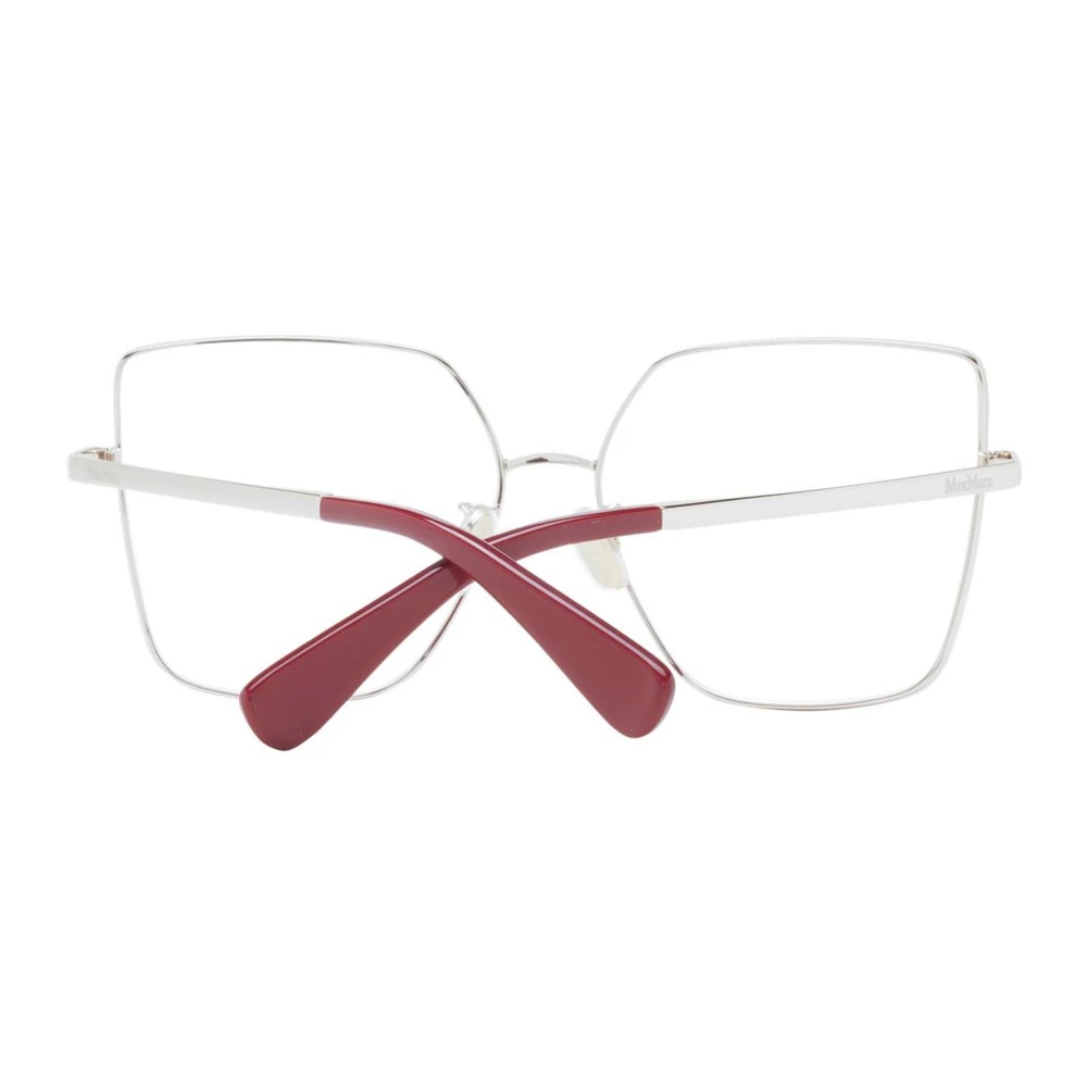 Max Mara Vierkante Blauwfilter Brilmonturen Red Dames