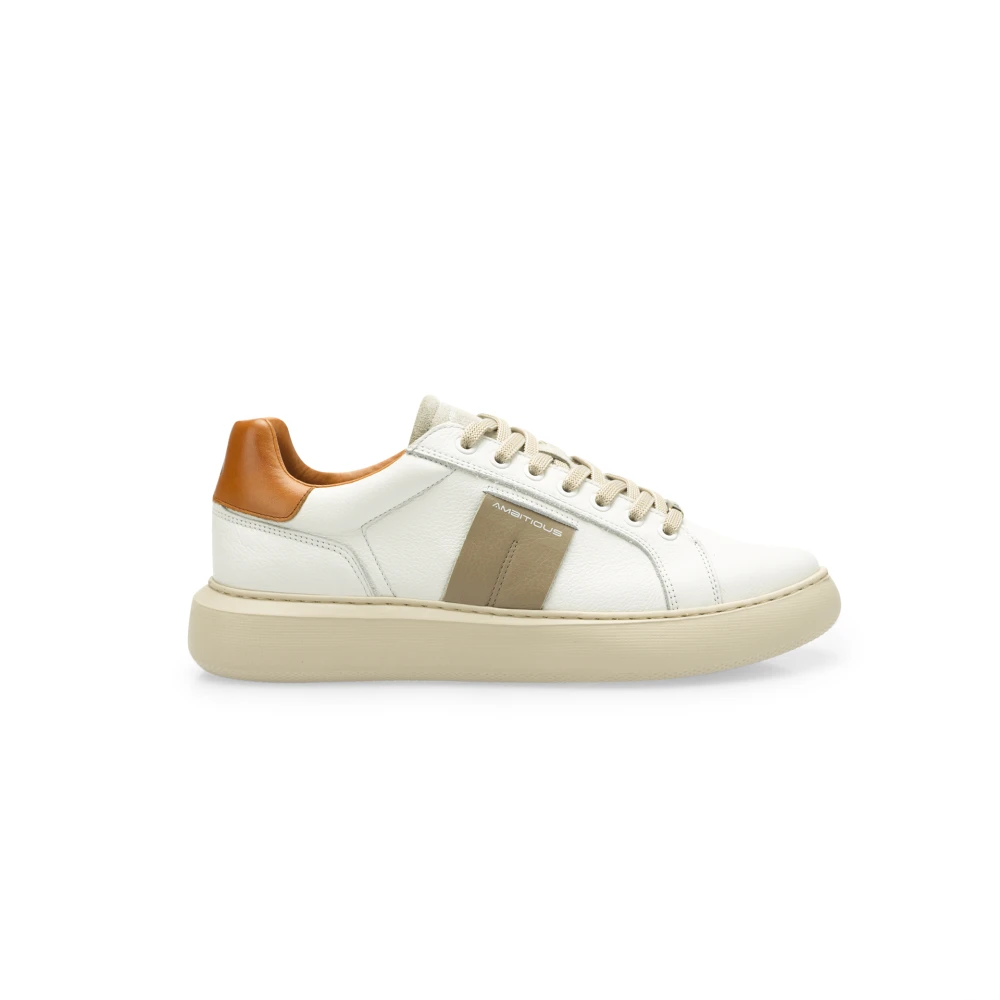 Ambitious Eclipse Logo Sneaker Heren Schoenen Wit