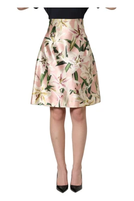 Lilium Midikjol med Hög Midja