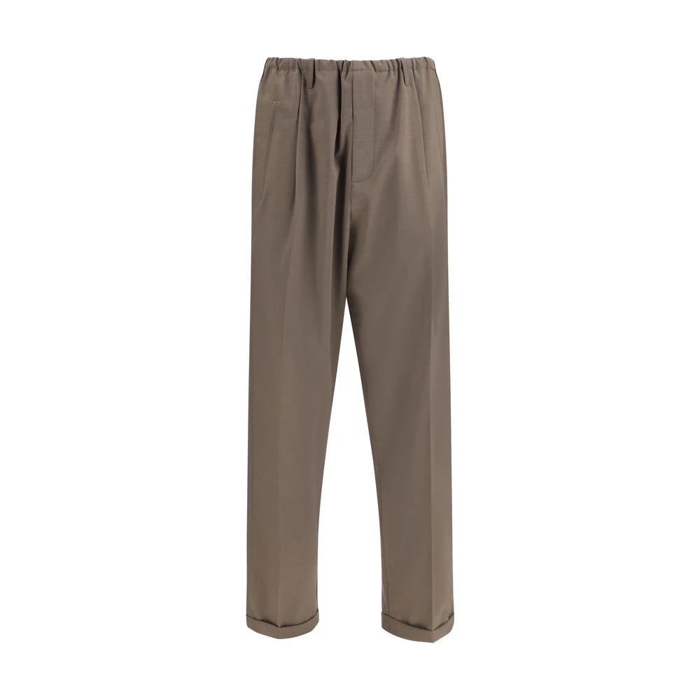 Magliano Herr Brun Byxor S, Polyester, Elastiska Baggy Byxor