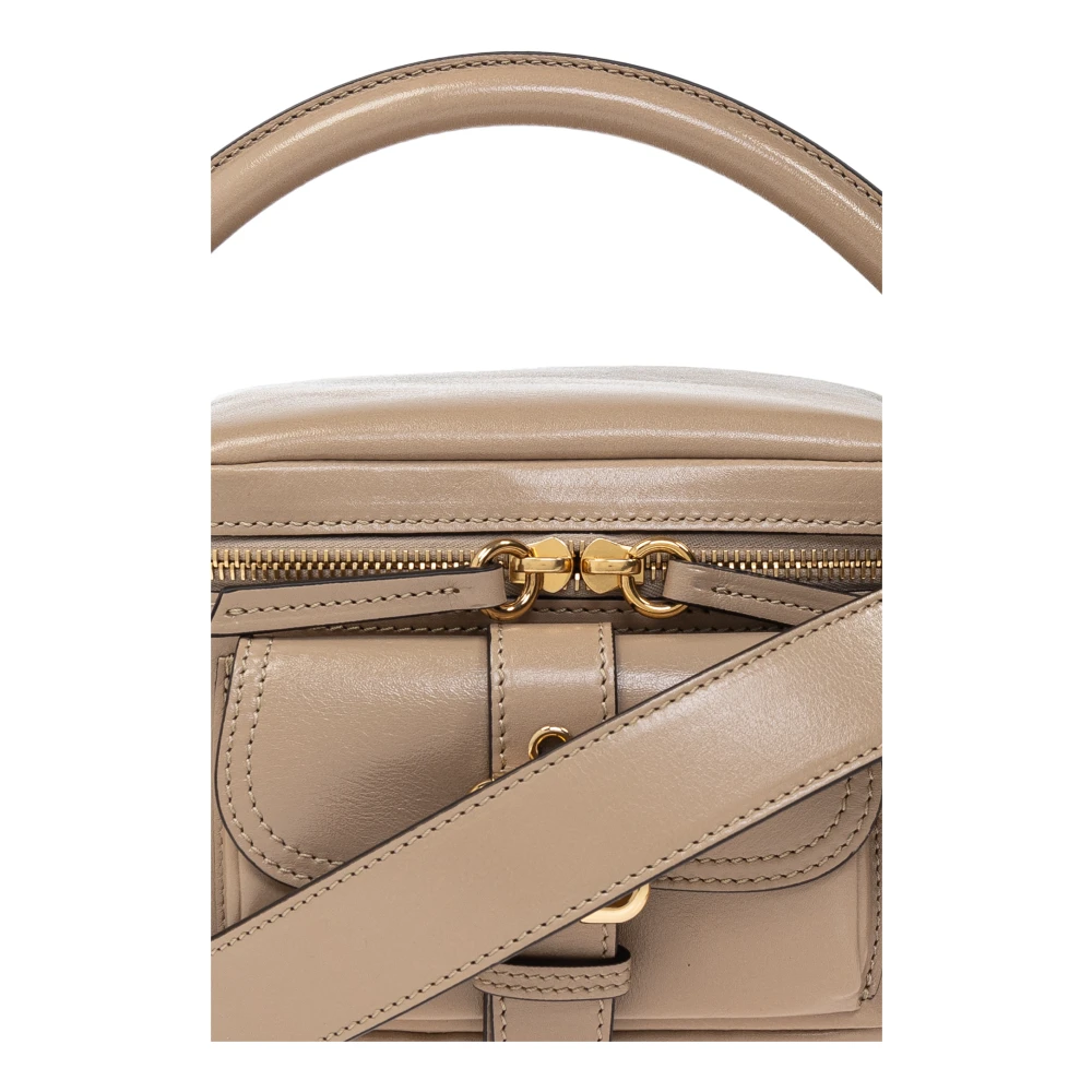 Chloé Handtas Camera Klein Beige Dames