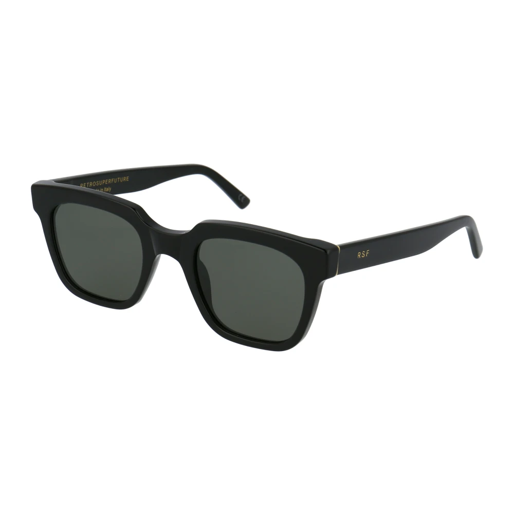 Retrosuperfuture Unisex Black Giusto Sunglasses - Sunglasses - 50 Mm - Accessories
