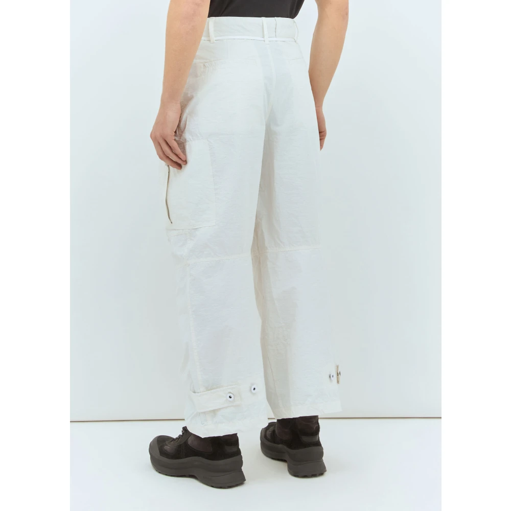 66 North Cargo Broek met Schoenveterriem White Heren
