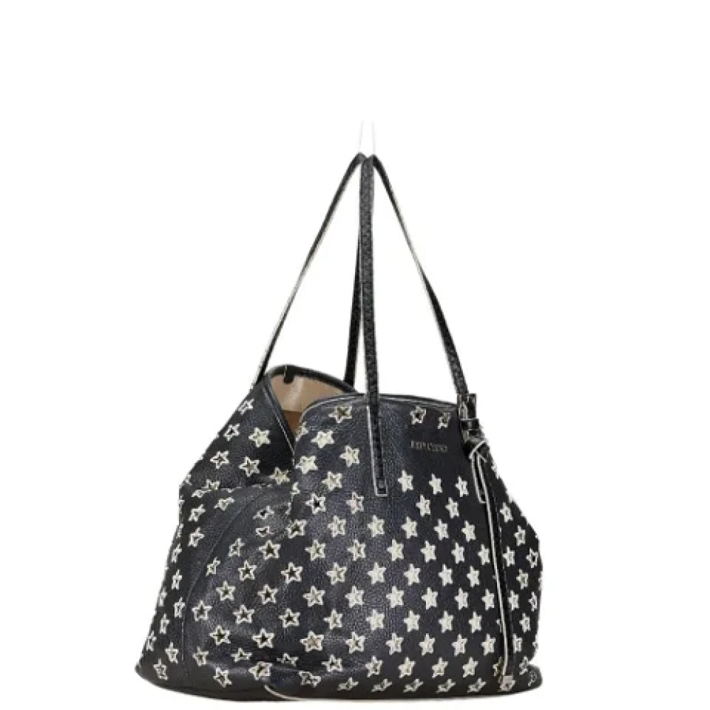 Jimmy Choo Pre-owned Leather handbags Black Dames