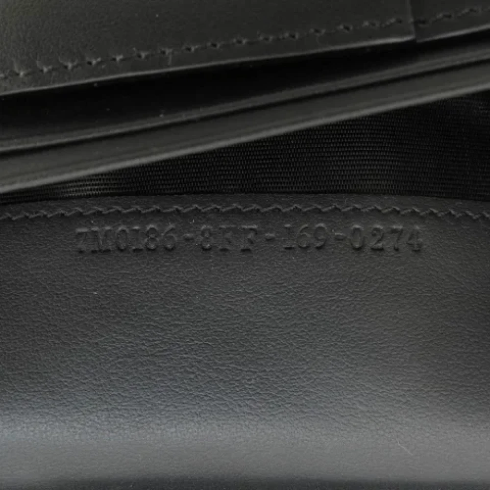 Fendi Vintage Pre-owned Leather wallets Black Dames
