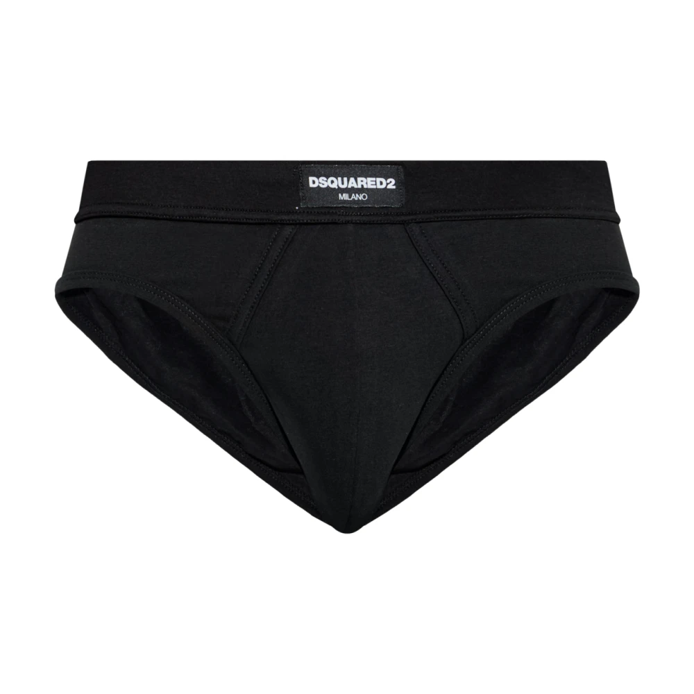 Dsquared2 Herren Schwarz Unterwäsche, K, Lgröße: