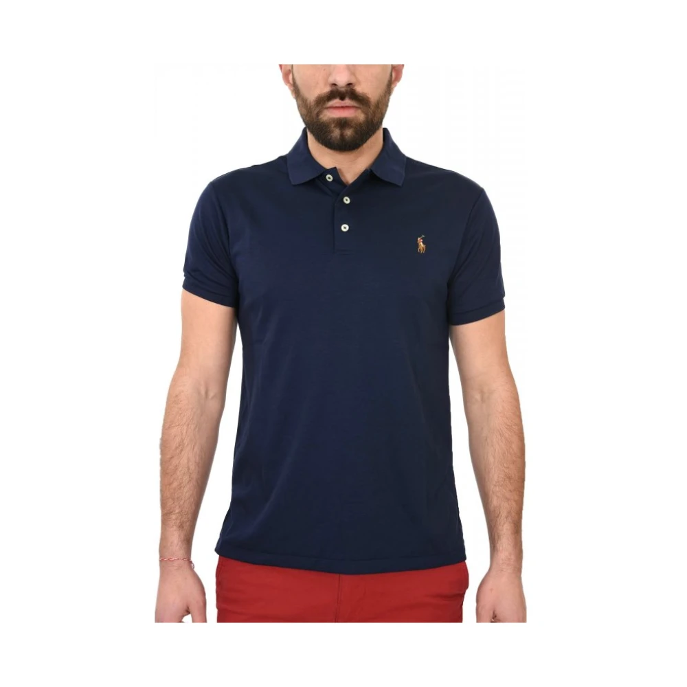 Ralph Lauren Uomo Blu Polo Shirt