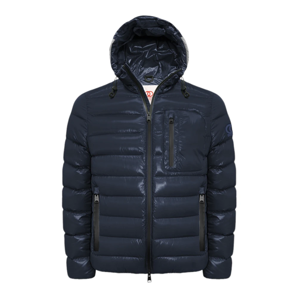 Oosy Blauwe Piumino Jas Blue Heren