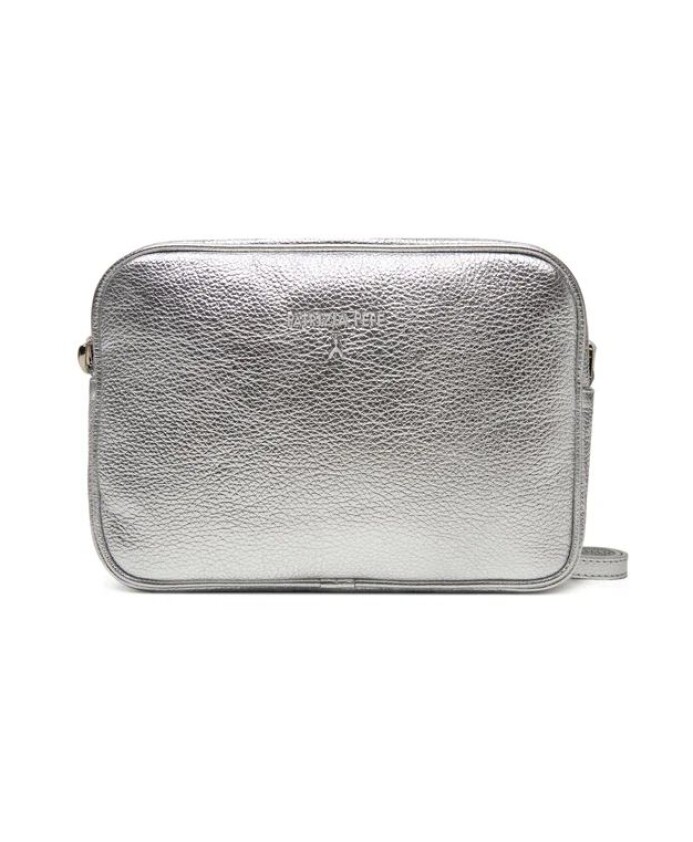 zilveren-leren-crossbodytas-met-rits