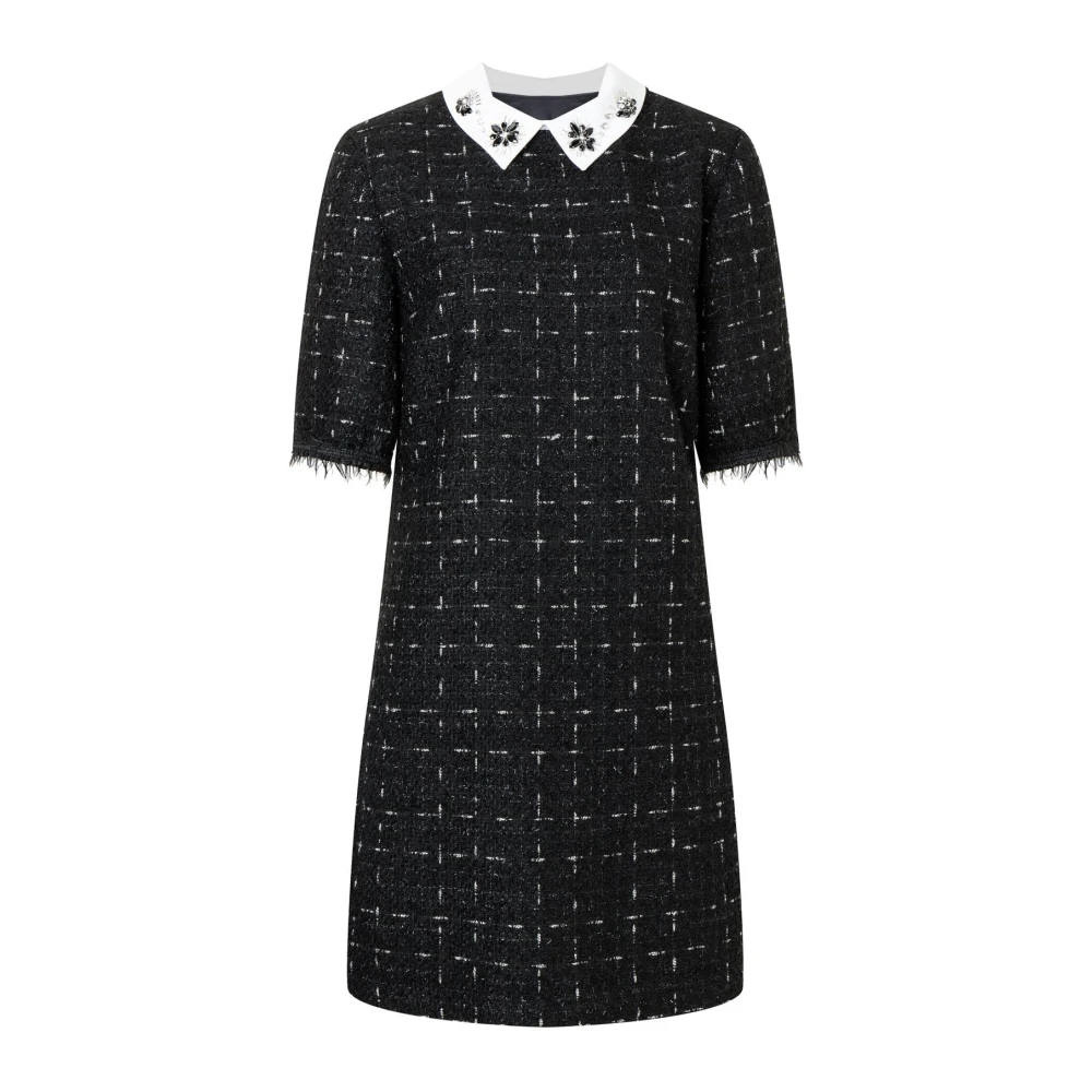 Ana Alcazar Elegante Jurk Collectie Black Dames