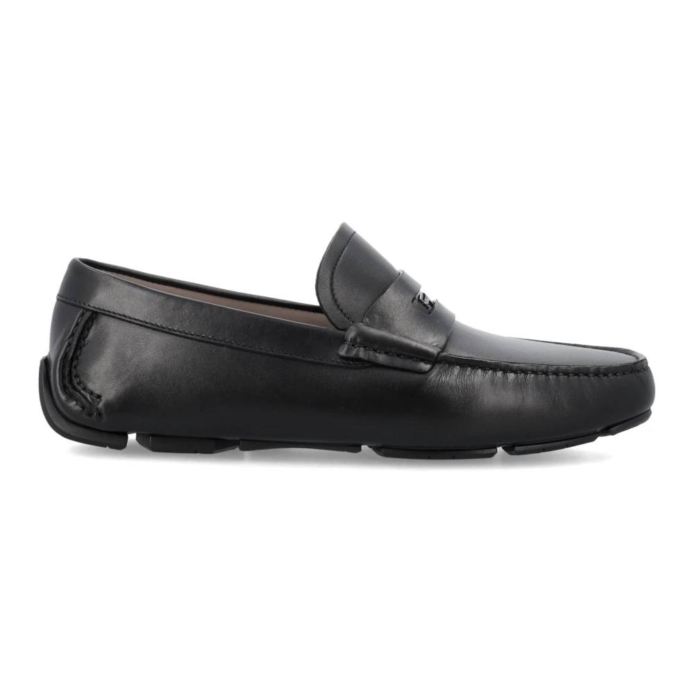 Salvatore Ferragamo Suède Instappers Black Heren