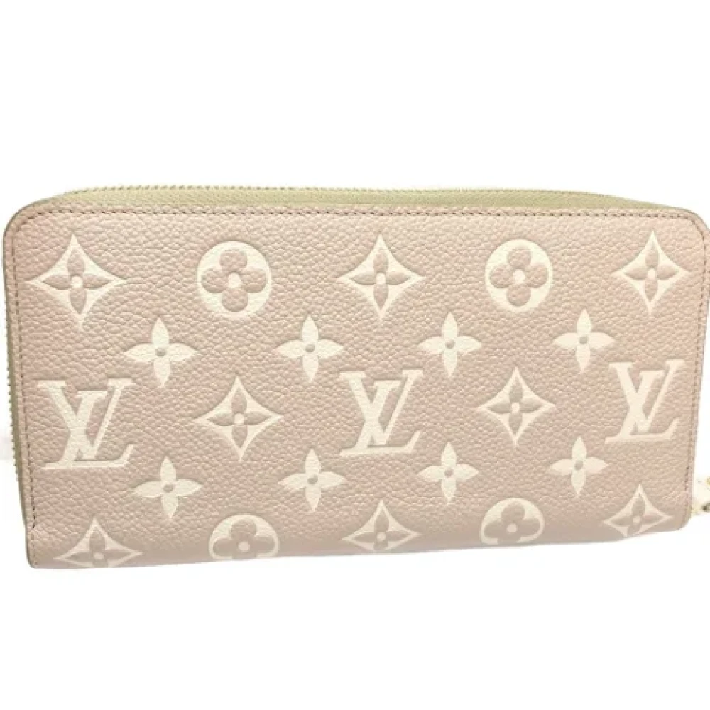 Louis Vuitton Vintage Pre-owned Leather wallets Green Dames