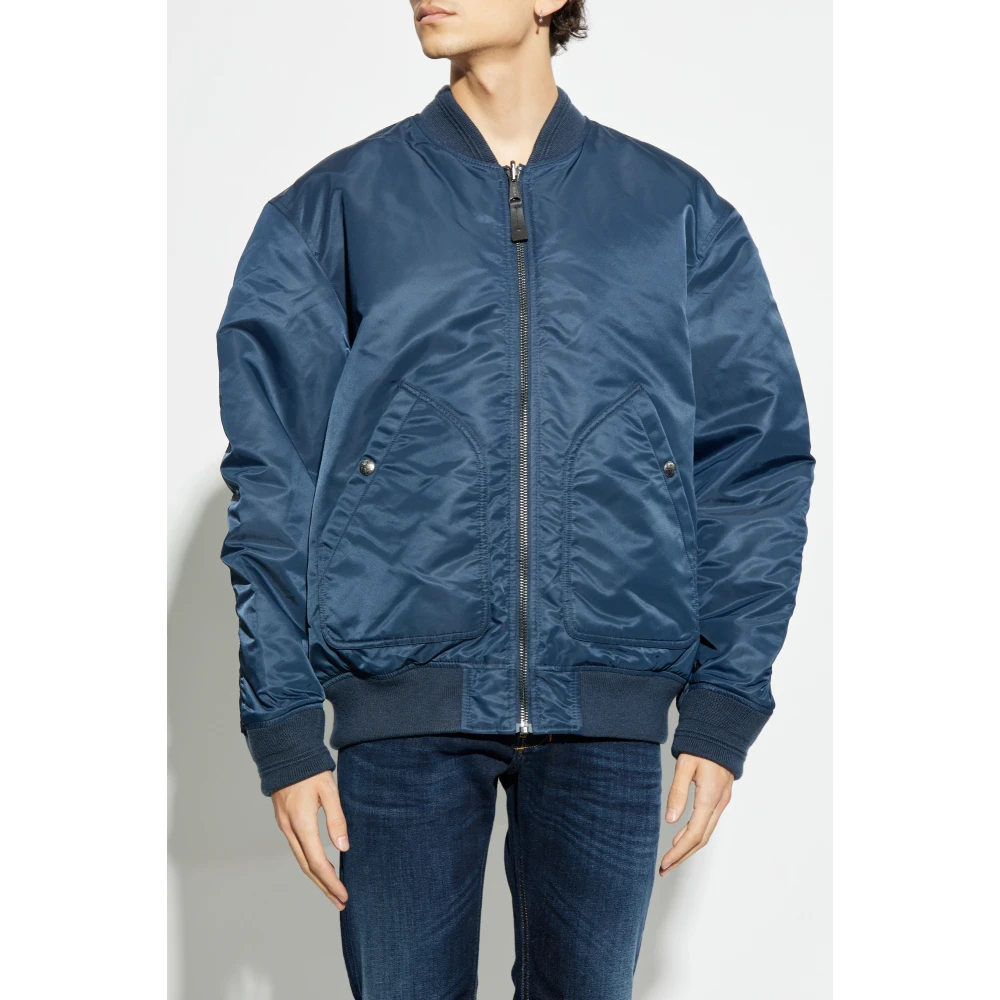Diesel Omkeerbare J-Held bomber Blue Heren