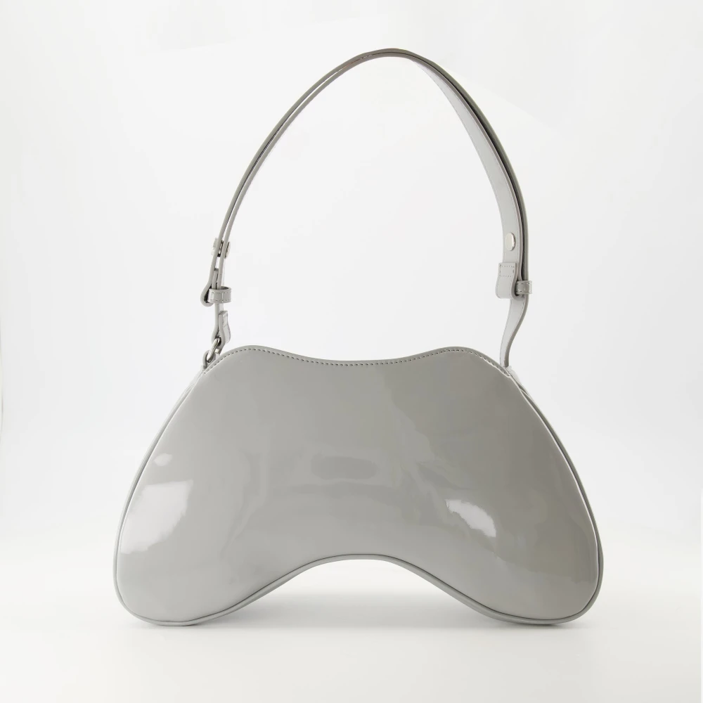 Diesel Play Glossy Handtas Lente-Zomer 2025 Gray Dames