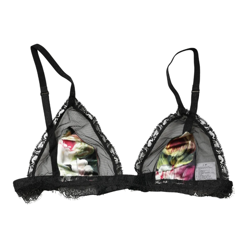 Dolce & Gabbana Women's Black Bras, S, Soft Cup Bra