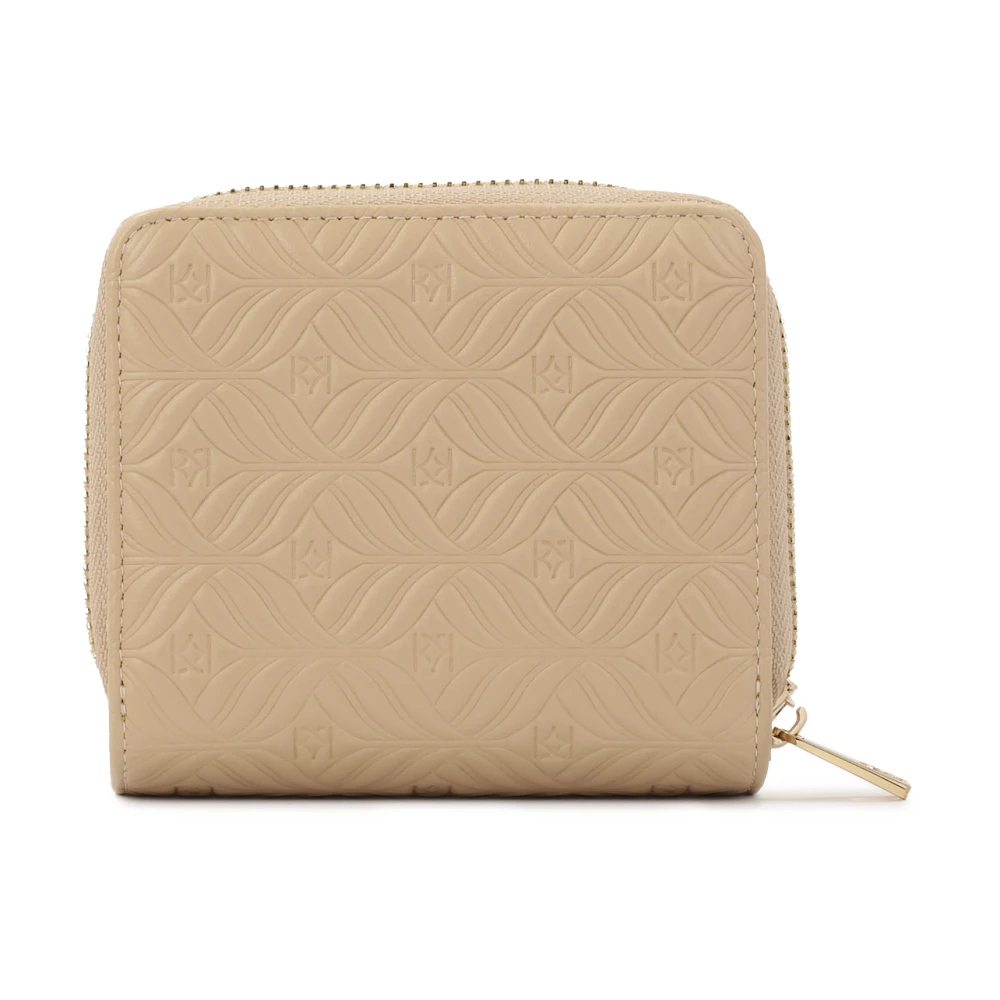 Kazar Beige portemonnee met een elegant patroon Beige Dames