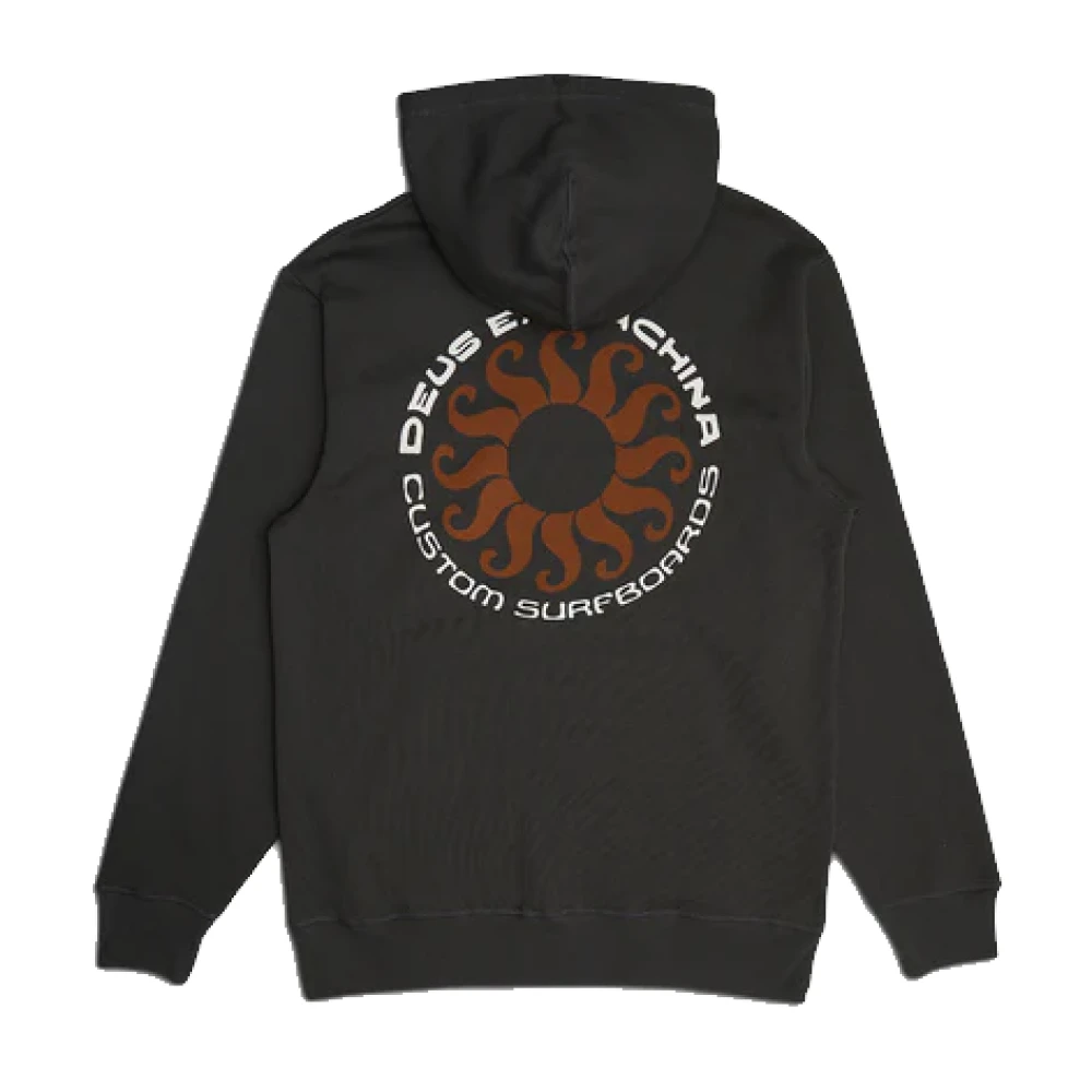 Deus Ex Machina Cosmo Hoodie Sweatshirt Antraciet Gray Heren