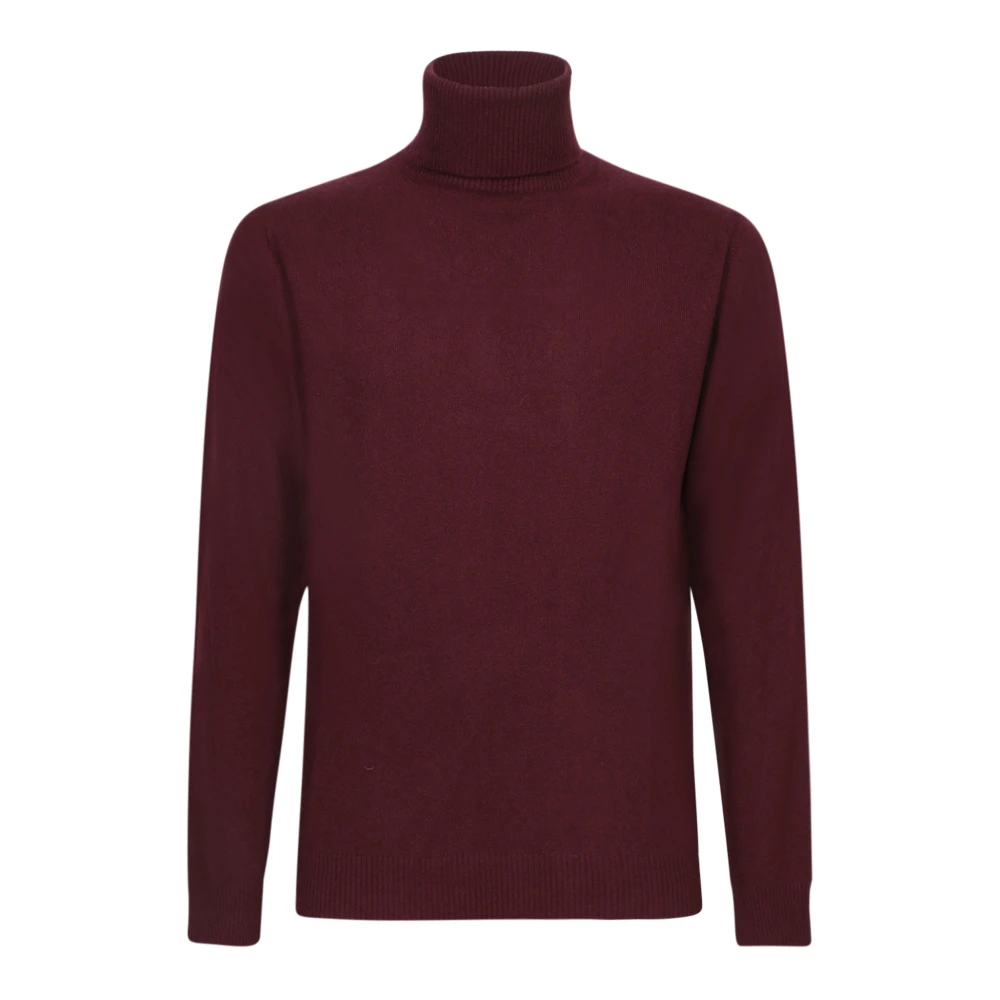 Daniele Fiesoli Bordeaux Gebreide Kleding Aw24 Brown Heren