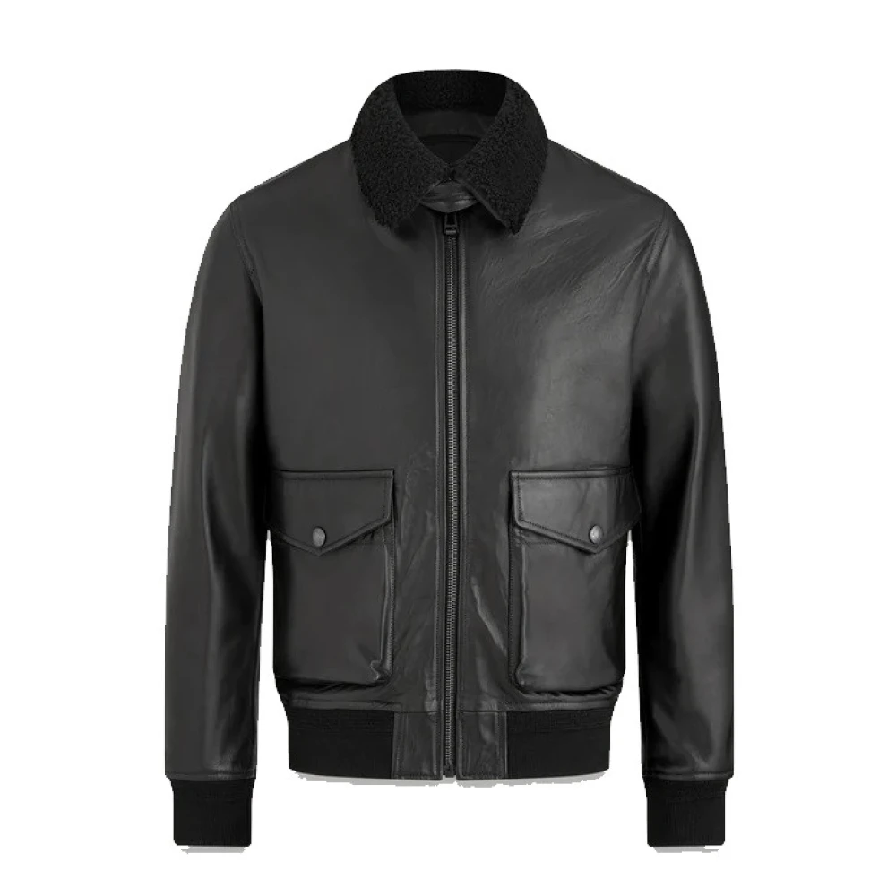 Belstaff Modern Aviator Jacka Svart-48 Black, Herr