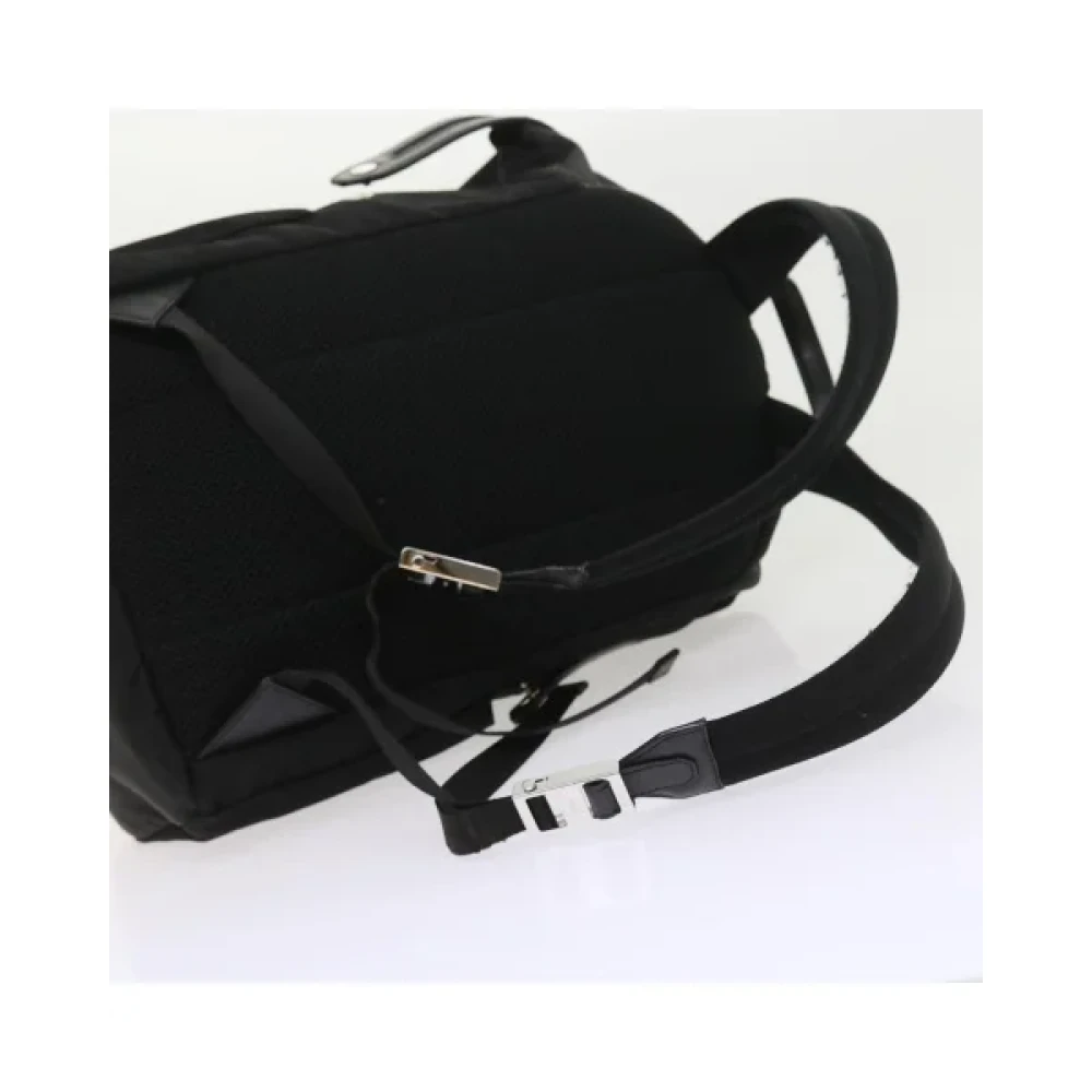 Fendi Vintage Pre-owned Nylon backpacks Black Dames