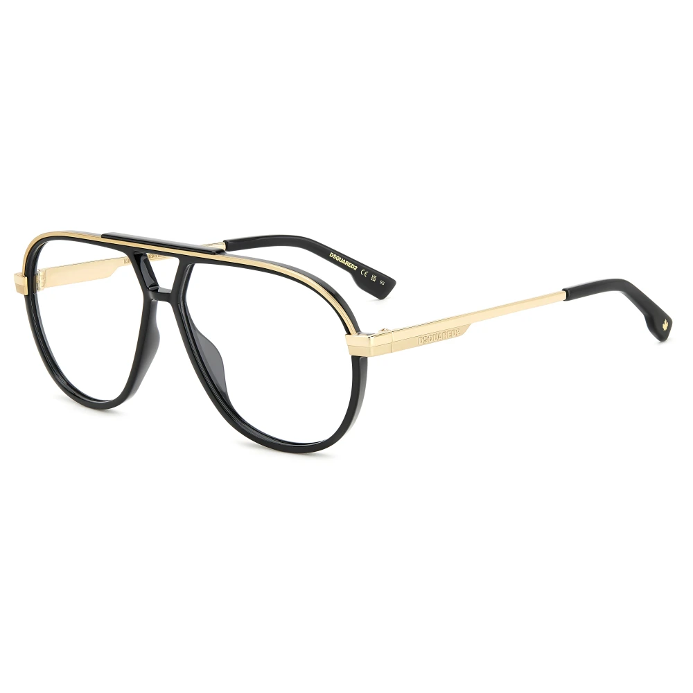 Dsquared2 Unisex Black Eyewear Frames D2 0113 - Glasses - 58 Mm - Accessories