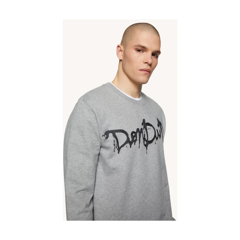 Dondup Sweatshirts Gray Heren