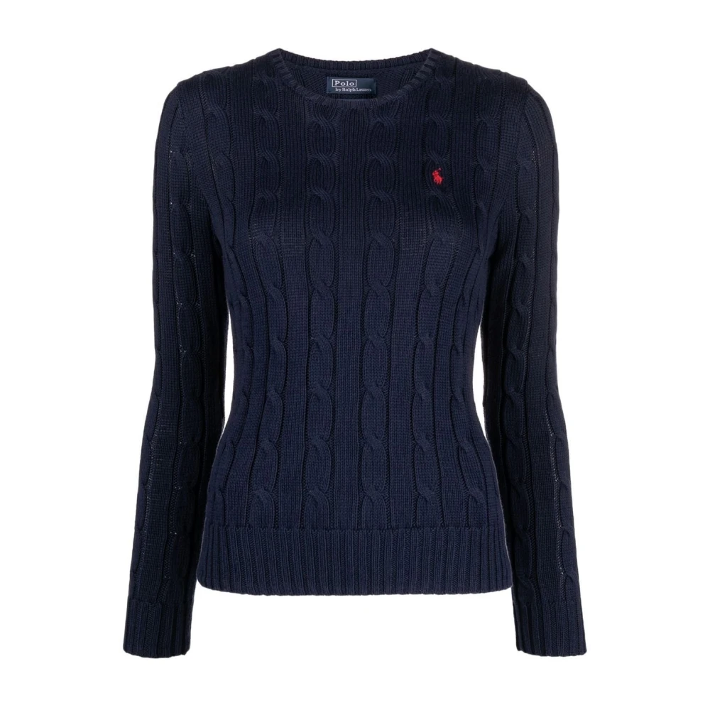 Polo Ralph Lauren Women's Blue Long Sleeve Knitwear Pullover