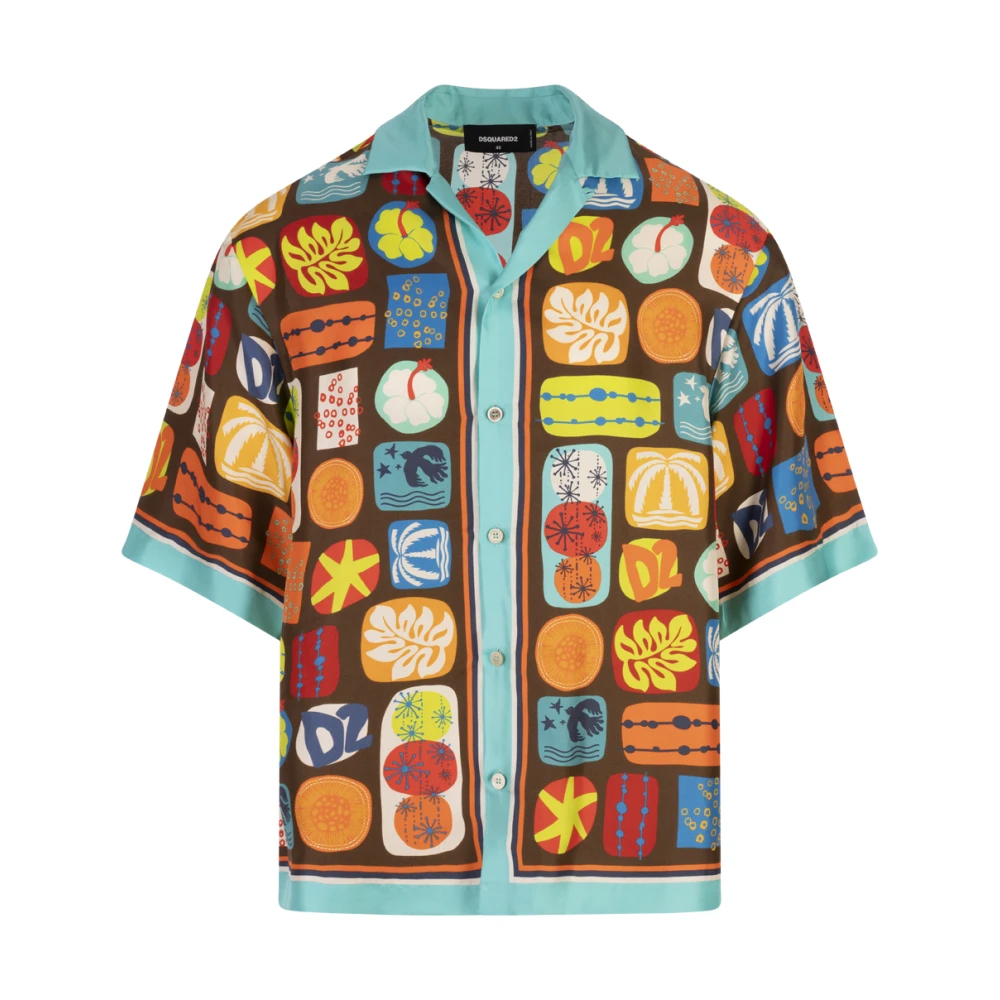Shirts > Short Sleeve Shirts - - Dsquared2 - Modalova