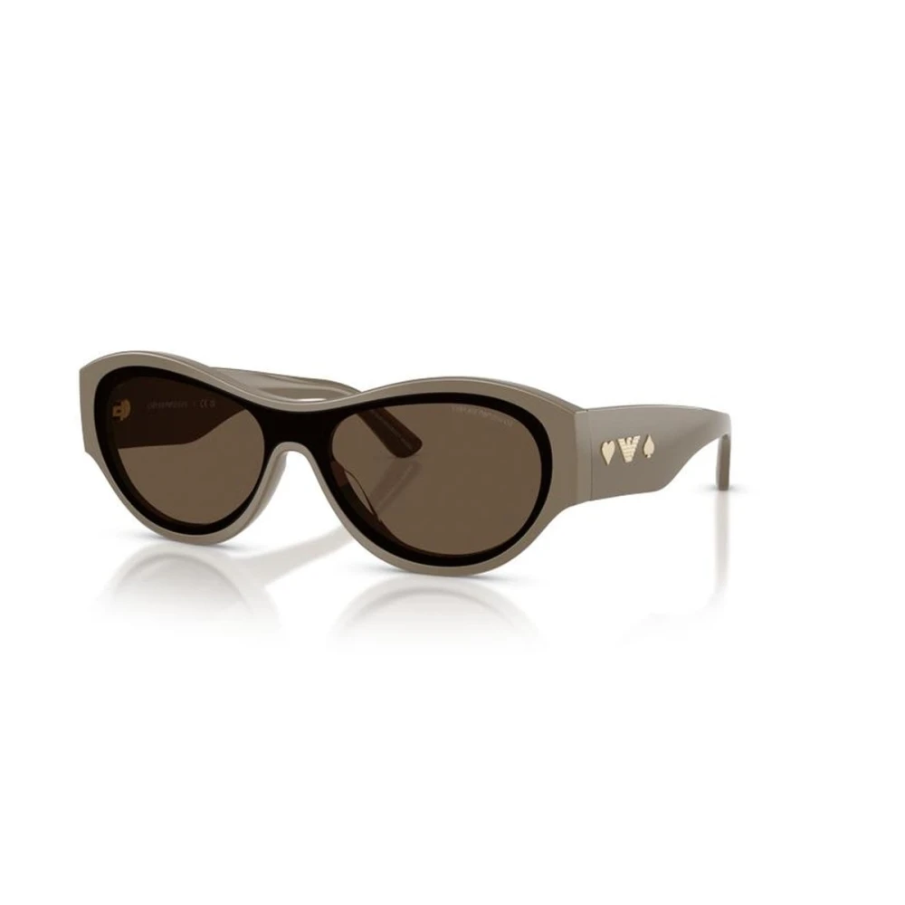 Emporio Armani Brown Ea4265u 634273 Woman Sunglasses Acetate Geometric Normal - Image 3