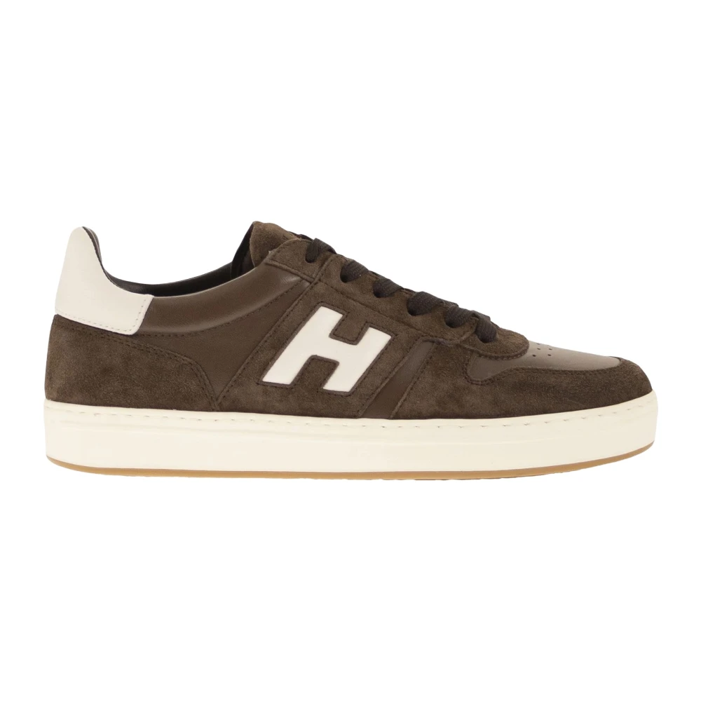 Hogan Men's Brown H668 Allacciato H Banda - Sneakers - 9 Uk - Shoes