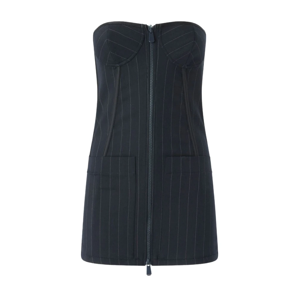 Pinko Women's Blue Budino Bustier