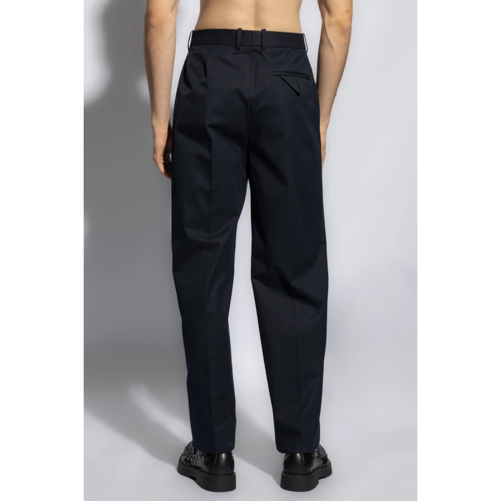 Bottega Veneta Katoenen broek Blue Heren