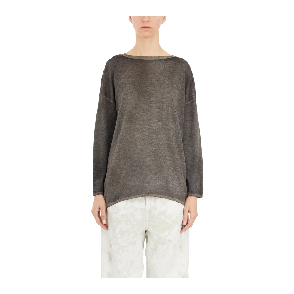 Avant Toi Kasjmier Boothals Trui Gray Dames