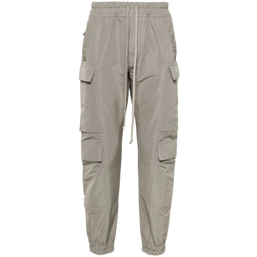 Rick Owens Tapered Trousers Gray Heren