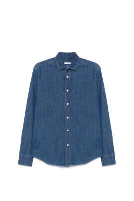 chemise-en-denim-bleu-col-classique-manches-longues