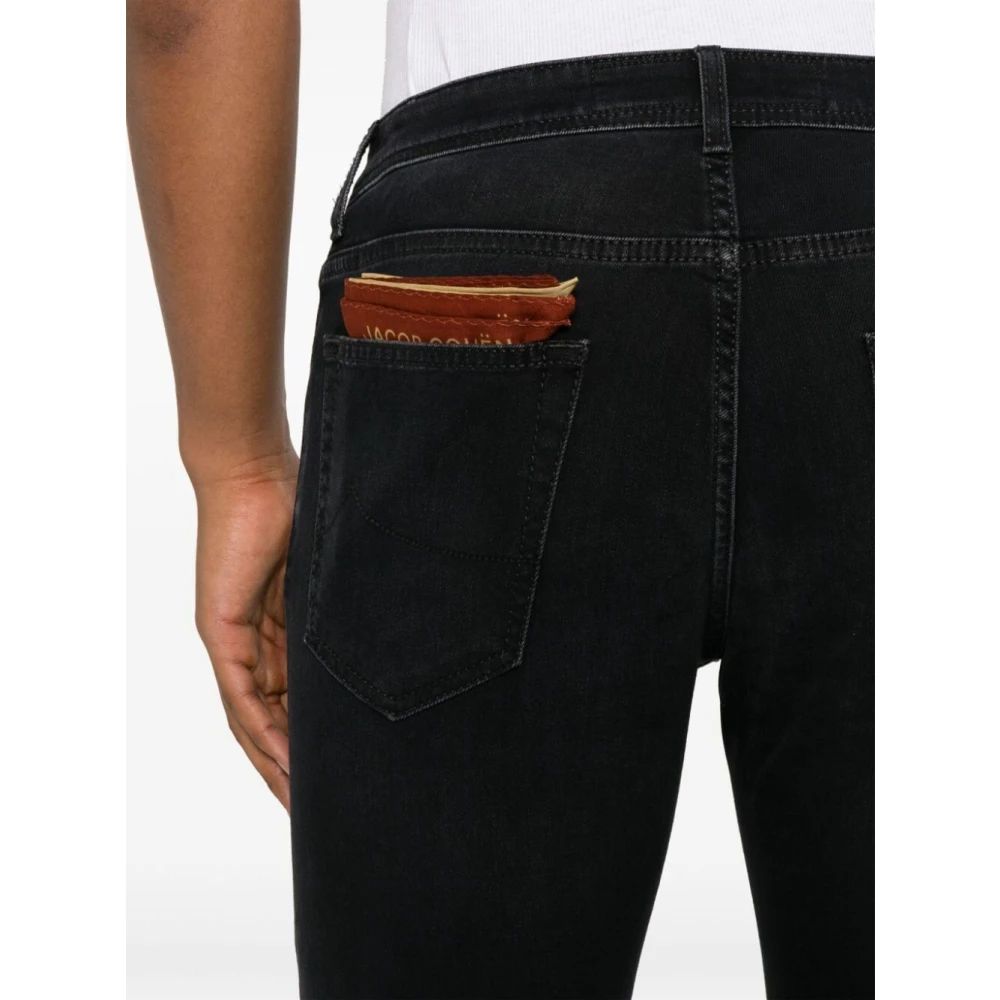 Jacob Cohën Stijlvolle broek voor mannen Black Heren