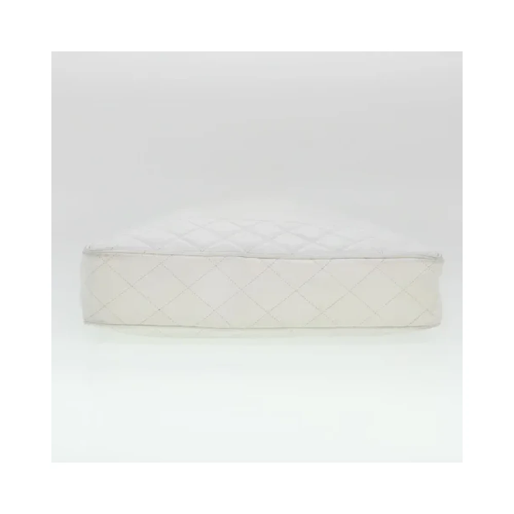 Chanel Vintage Pre-owned Canvas chanel-bags White Dames