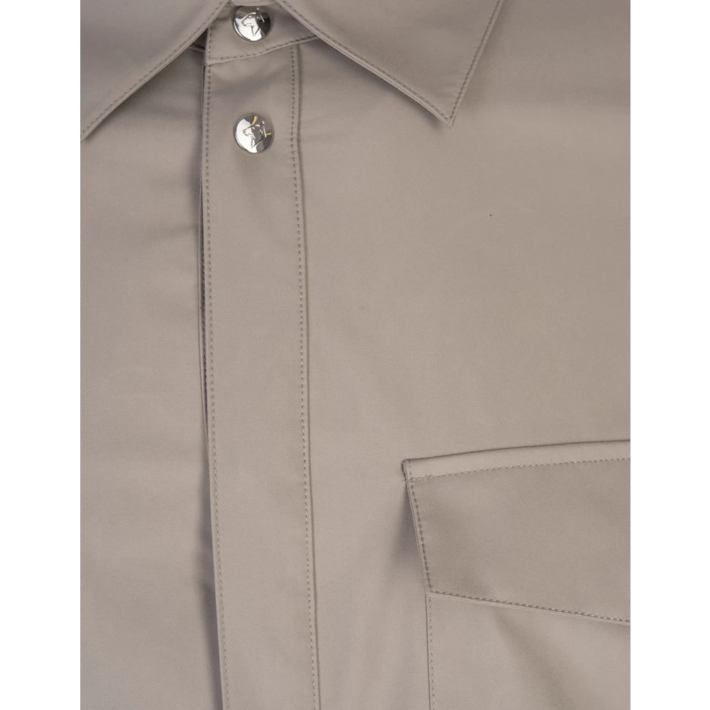 Montecore Grijze Polyester Polyurethaan Samenstelling Gray Heren