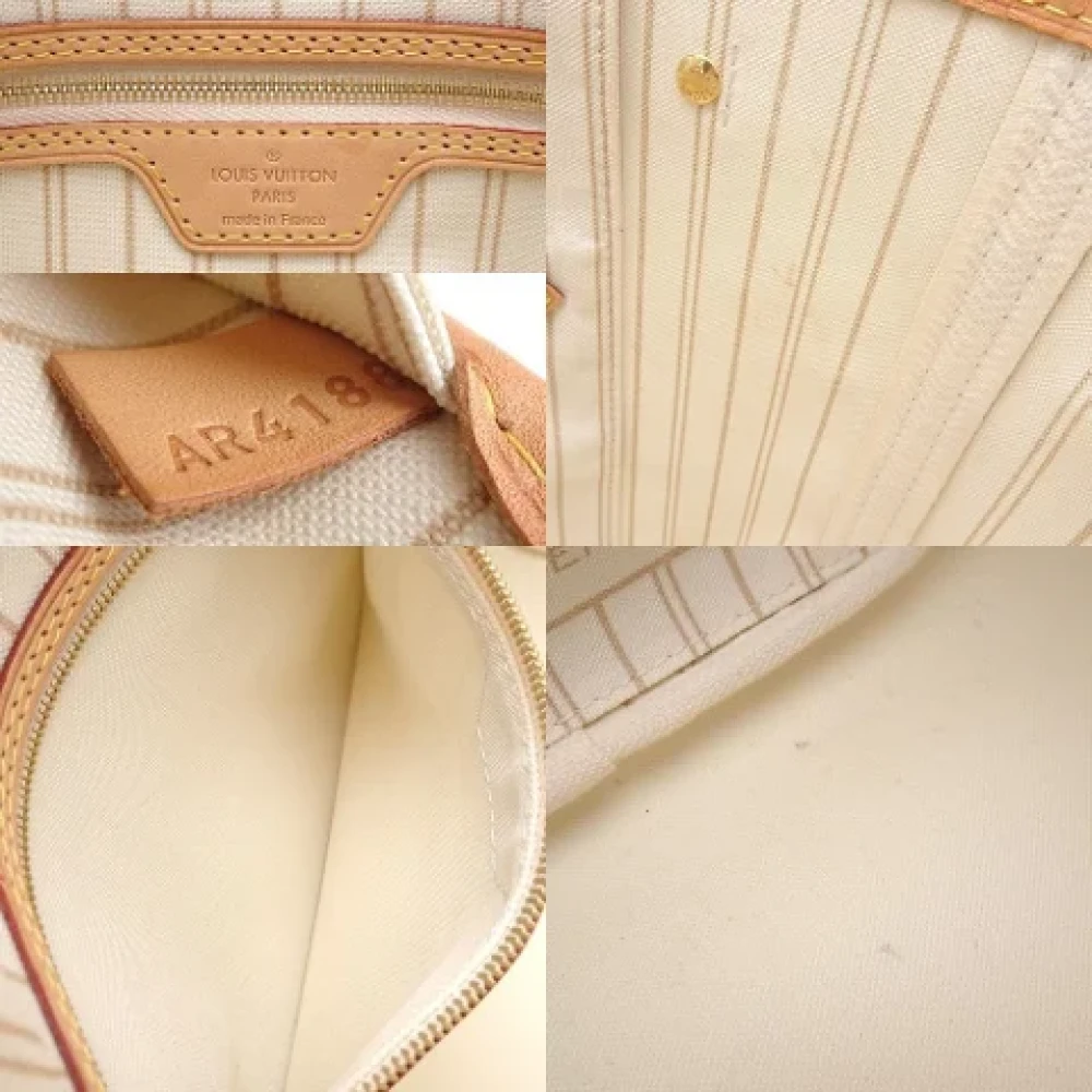 Louis Vuitton Vintage Pre-owned Fabric shoulder-bags Beige Dames