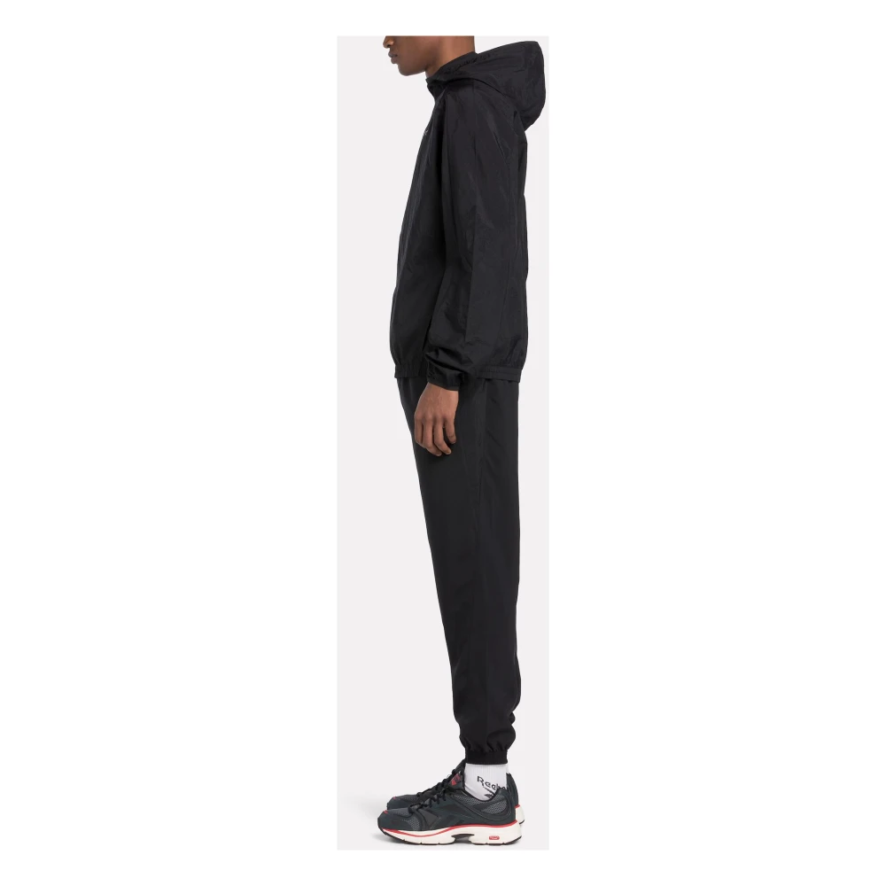 Reebok Geweven wind hardloopjack Black Heren