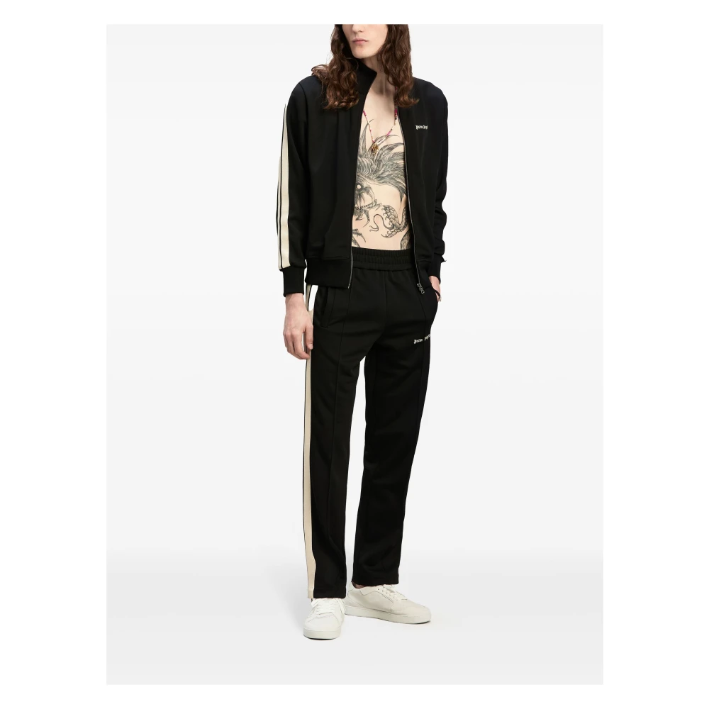 Palm Angels Zwarte Classic Logo Track Pants Black Heren