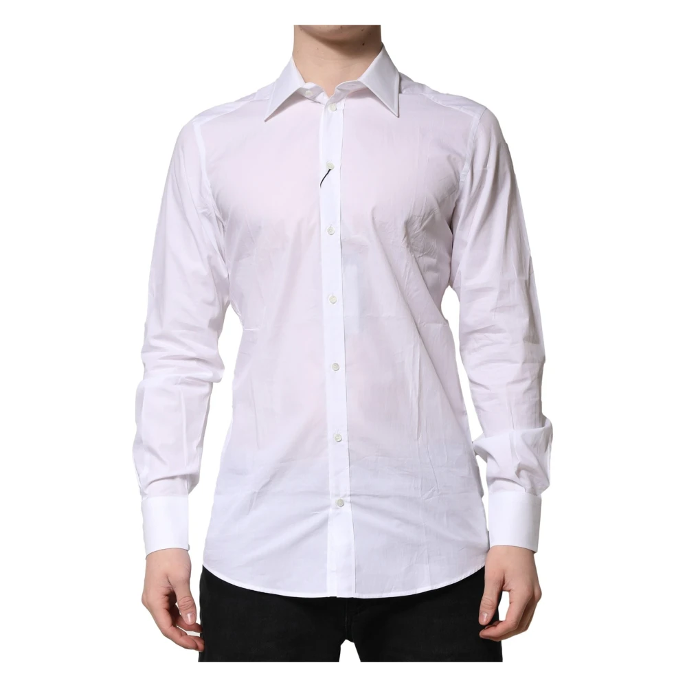 Dolce & Gabbana Hombre Blanco - Gold Shirt - Shirts - L