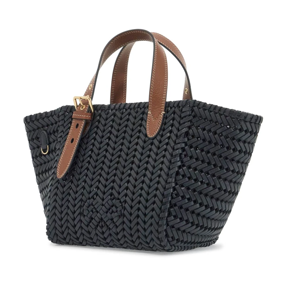 Anya Hindmarch Vierkante Neeson Tote Tas Blue Dames
