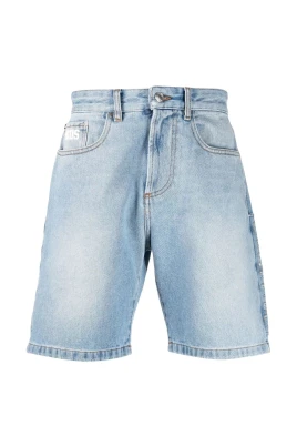 Denim Casual Blå Shorts
